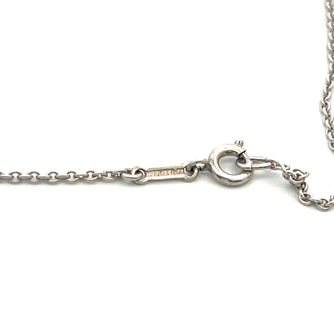 Tiffany & Co Vintage Platinum Chain Necklace 2.32 Grams 15 Inch
