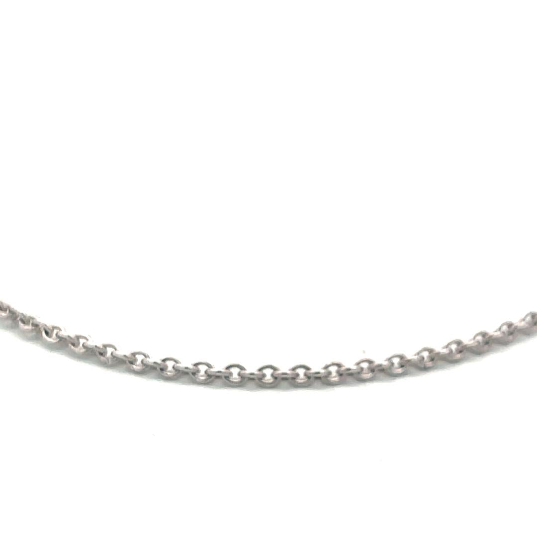 Tiffany & Co Vintage Platinum Chain Necklace 2.32 Grams 15 Inch
