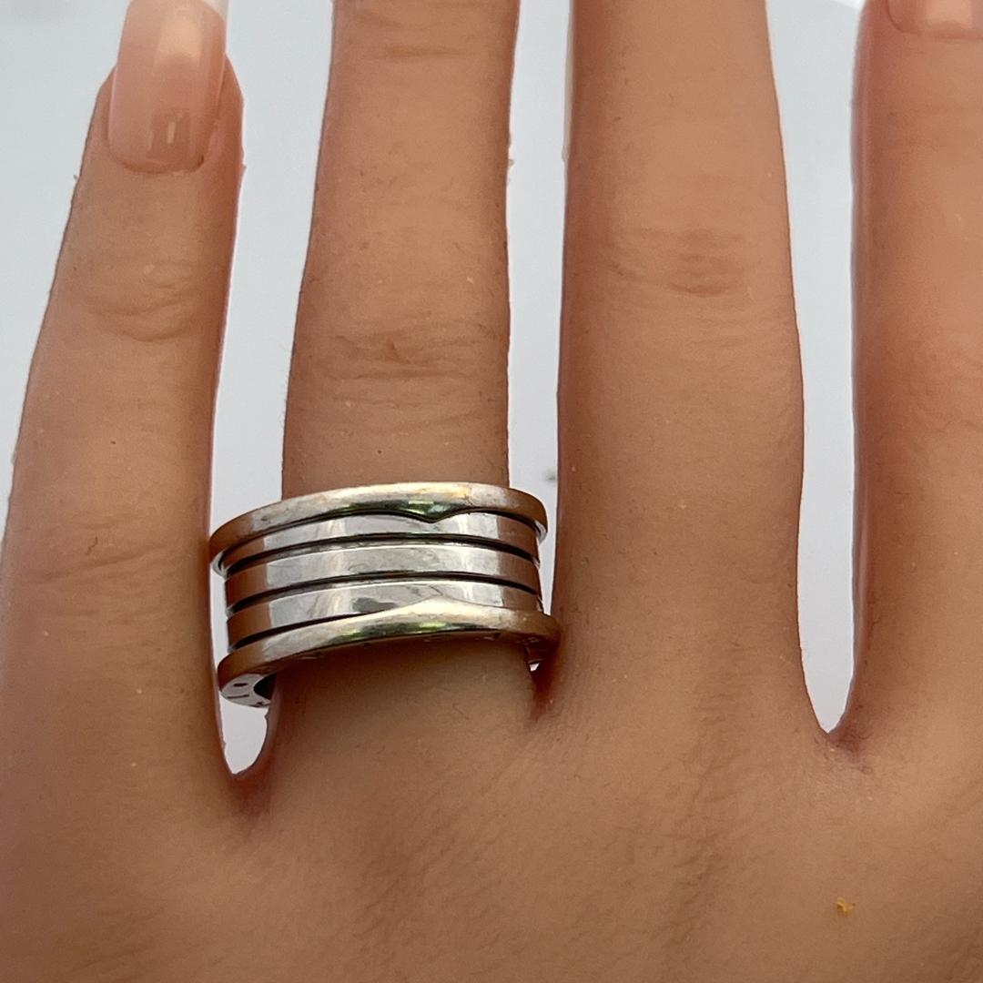 Bvlgari B. Zero Estate 18K Yellow Gold Band Ring Size 9.5