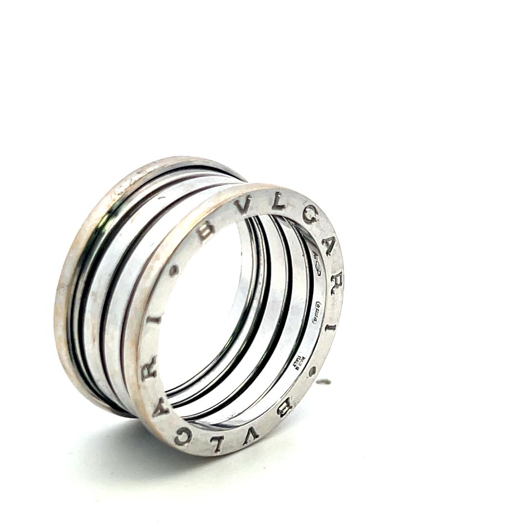 Bvlgari B. Zero Estate 18K Yellow Gold Band Ring Size 9.5