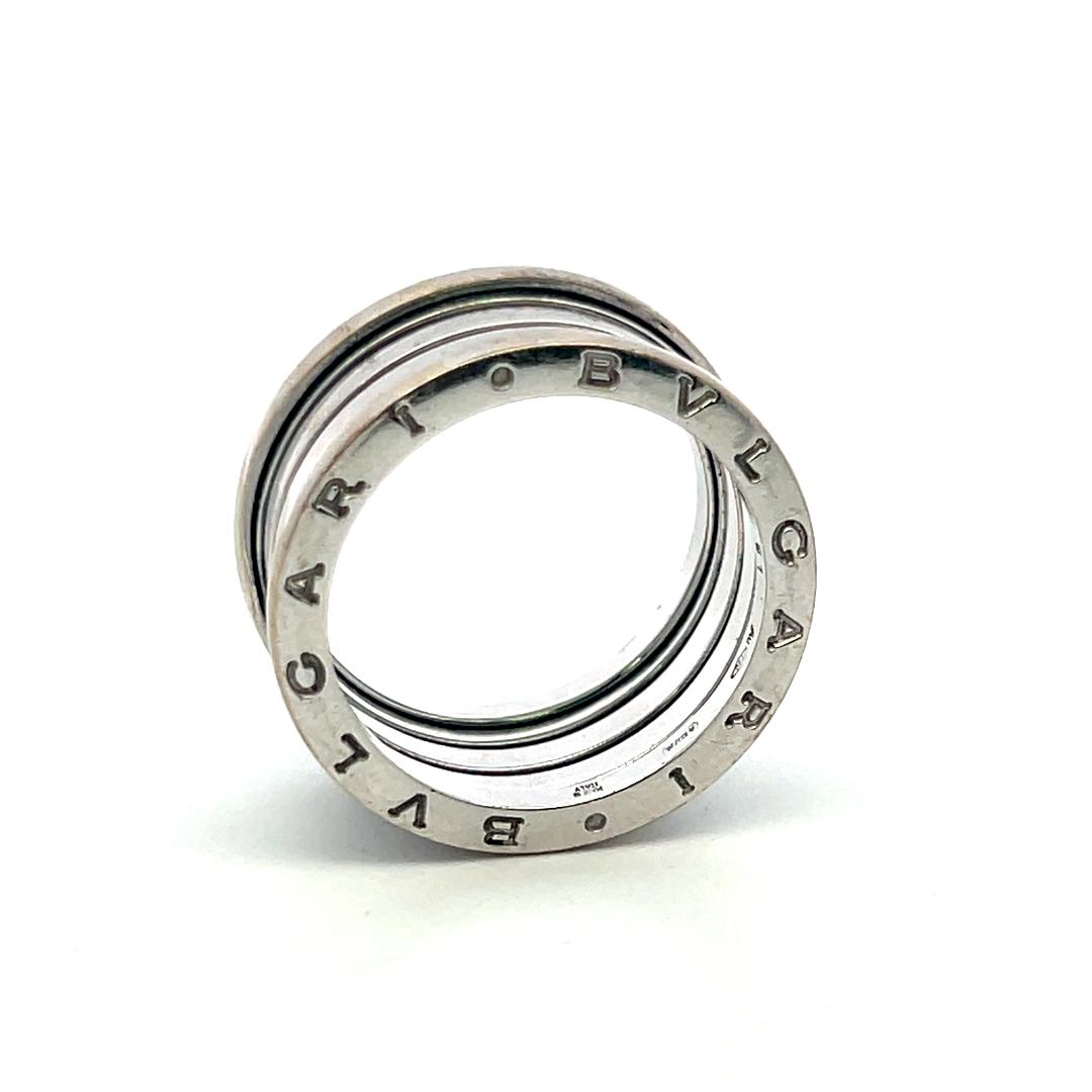 Bvlgari B. Zero Estate 18K Yellow Gold Band Ring Size 9.5