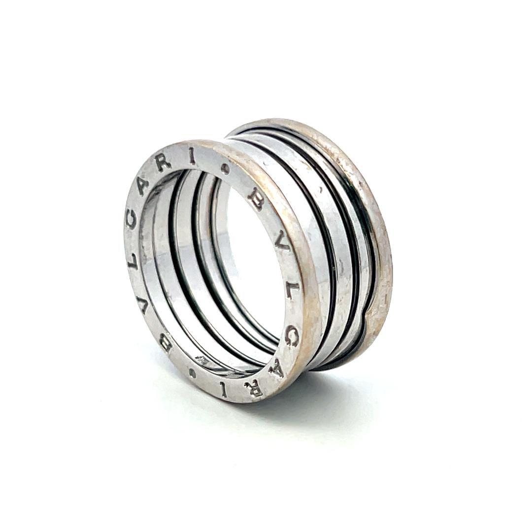 Bvlgari B. Zero Estate 18K Yellow Gold Band Ring Size 9.5