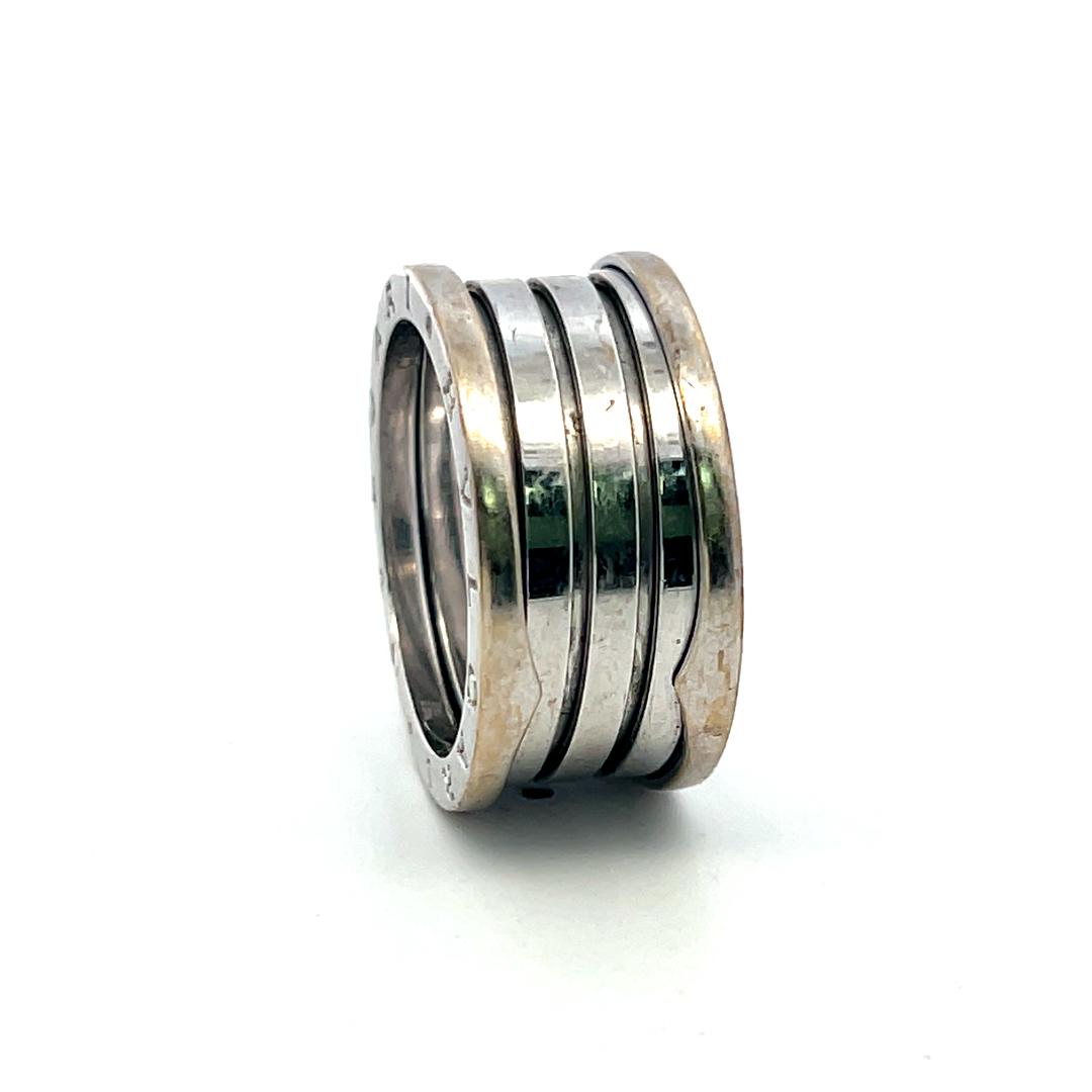 Bvlgari B. Zero Estate 18K Yellow Gold Band Ring Size 9.5