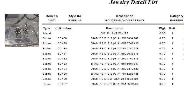 18K White Gold Diamond Clip-On Earrings with 7.03 Carat Pear Shaped Diamonds GIA