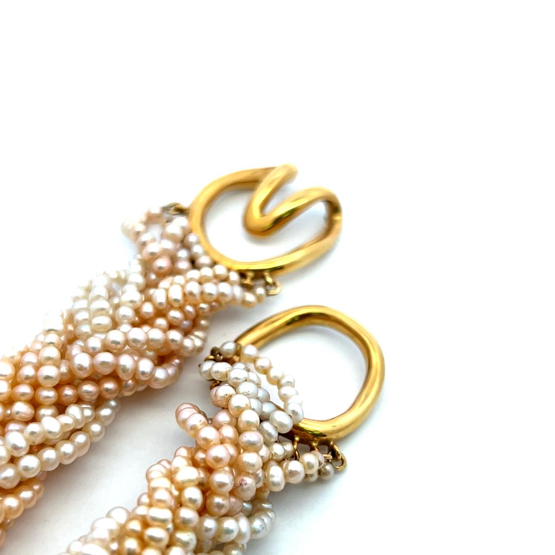 Tiffany & Co 18K Yellow Gold Beaded Necklace 72.8 Grams 15 Inch