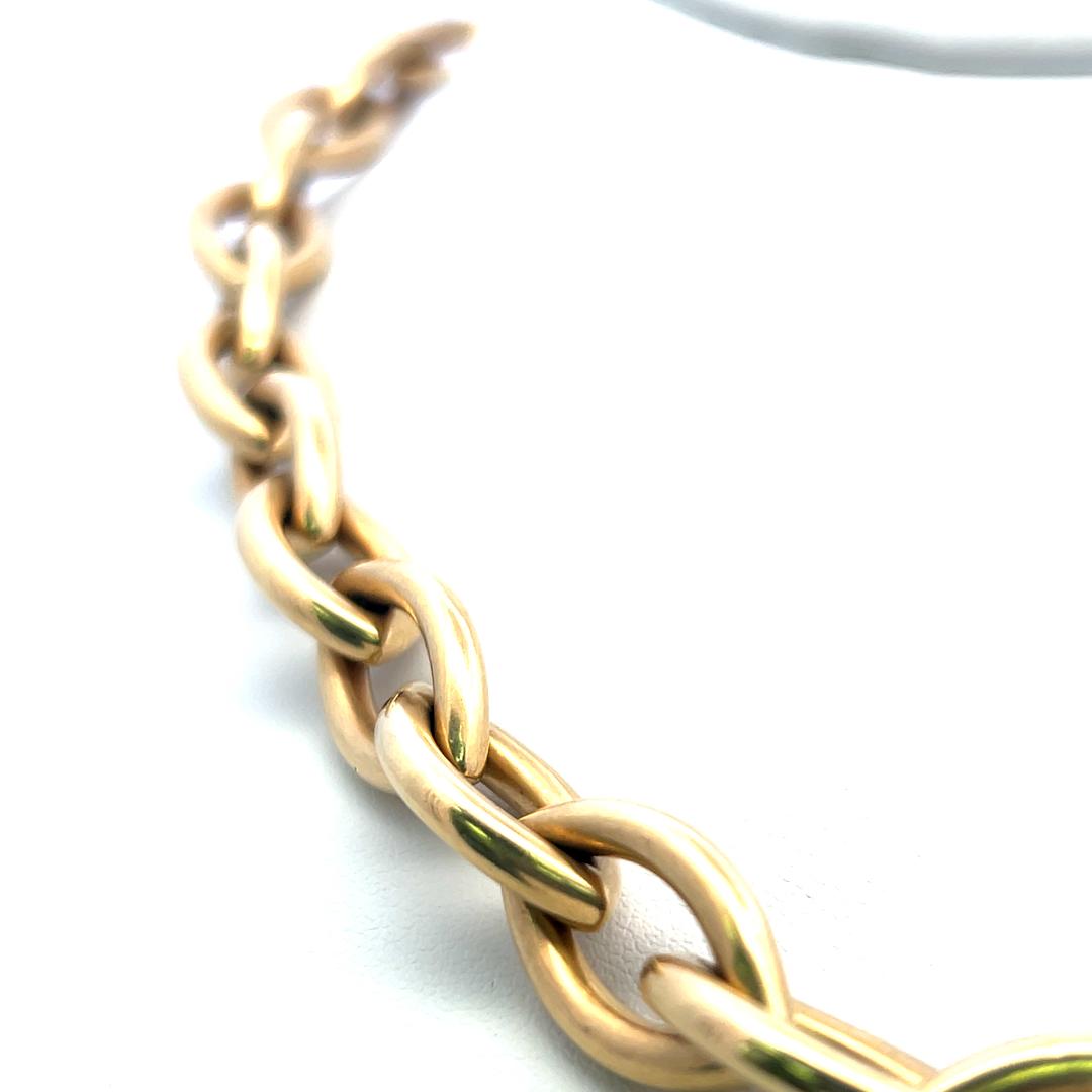 Vintage 14 Karat Yellow Gold Chain Necklace 41.2 Grams 18 Inch