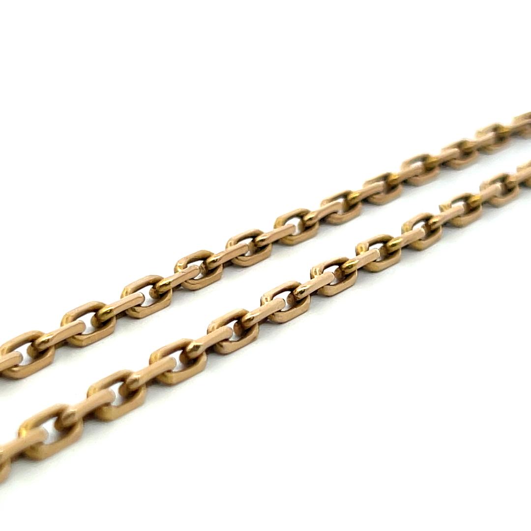 Vintage 18 Karat Yellow Gold Chain Necklace 28.1 Grams 20 Inch