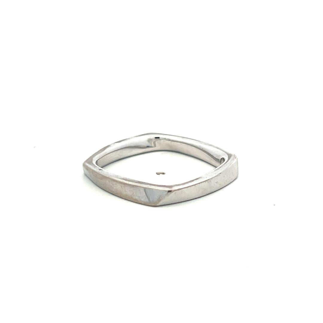 Tiffany & Co Frank Gehry Vintage Platinum Band Ring 6.6 Grams Size 8.5