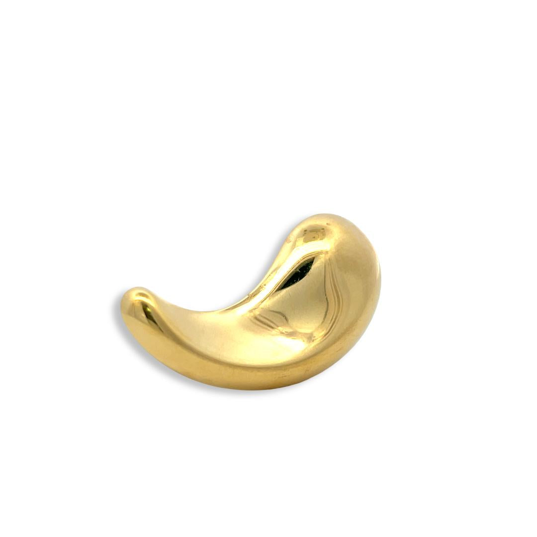 Tiffany & Co Elsa Peretti Vintage 18 Karat Yellow Gold Pin Brooch 12.4 Grams
