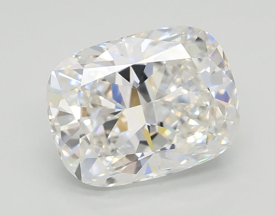 Lab-Grown 2.04 Carat Cushion Modified Brilliant Cut Diamond color E Clarity VVS2, precious stones, engagement diamonds