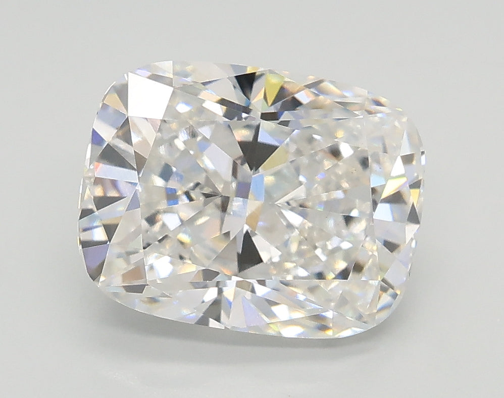 Lab-Grown 2.52 Carat Cushion Modified Brilliant Cut Diamond color E Clarity VS1, precious stones, engagement diamonds