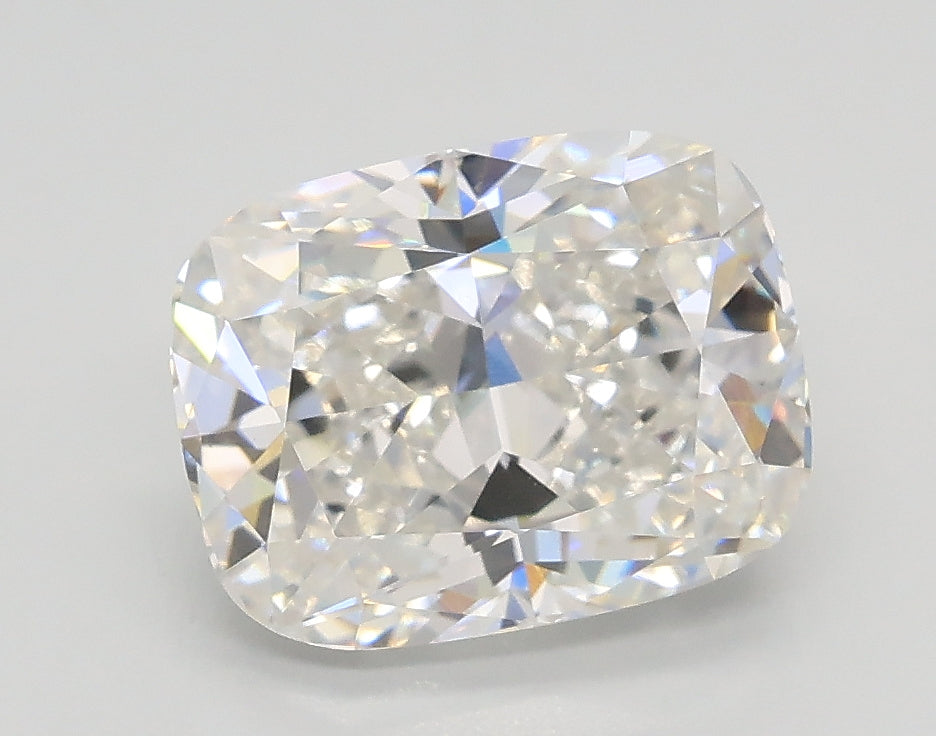 Lab-Grown 2.03 Carat Cushion Modified Brilliant Cut Diamond color F Clarity VVS2, precious stones, engagement diamonds
