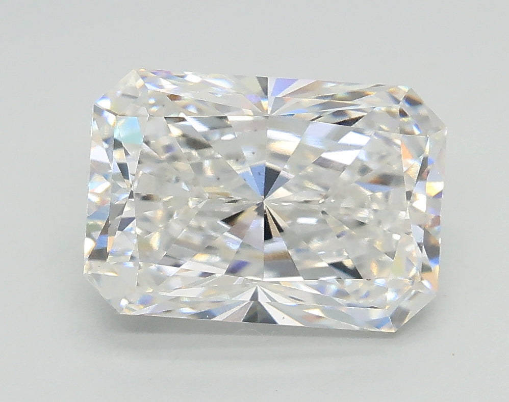 Lab-Grown 2.04 Carat Radiant Cut Diamond color E Clarity VS1, precious stones, engagement diamonds