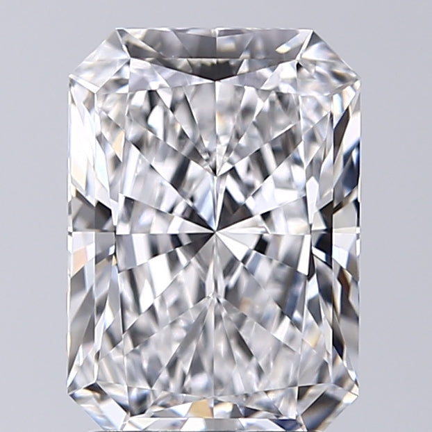 Lab-Grown 2.05 Carat Radiant Cut Diamond color E Clarity VVS2, precious stones, engagement diamonds