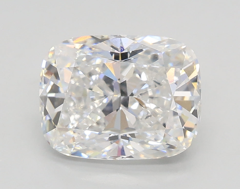 Lab-Grown 2.02 Carat Cushion Modified Brilliant Cut Diamond color E Clarity VVS2, precious stones, engagement diamonds