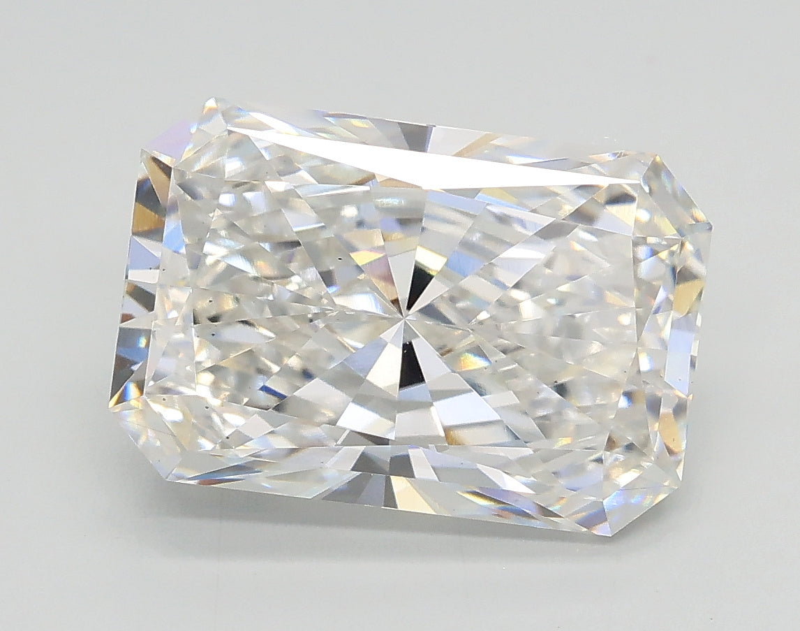 Lab-Grown 3.55 Carat Radiant Cut Diamond color F Clarity VS2, precious stones, engagement diamonds