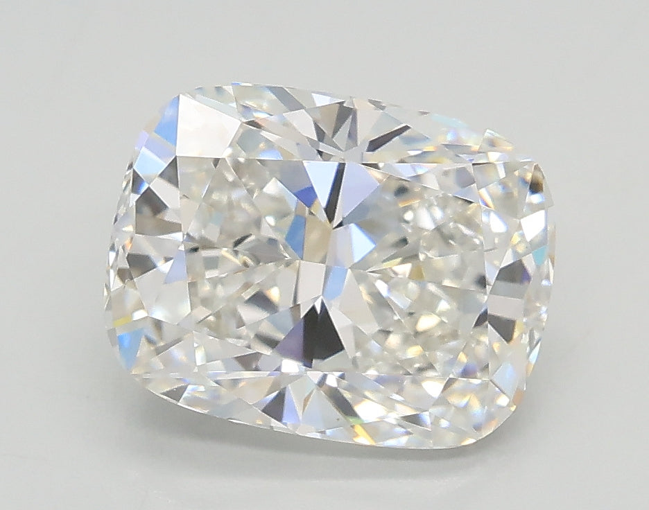 Lab-Grown 2.05 Carat Cushion Modified Brilliant Cut Diamond color E Clarity VS1, precious stones, engagement diamonds