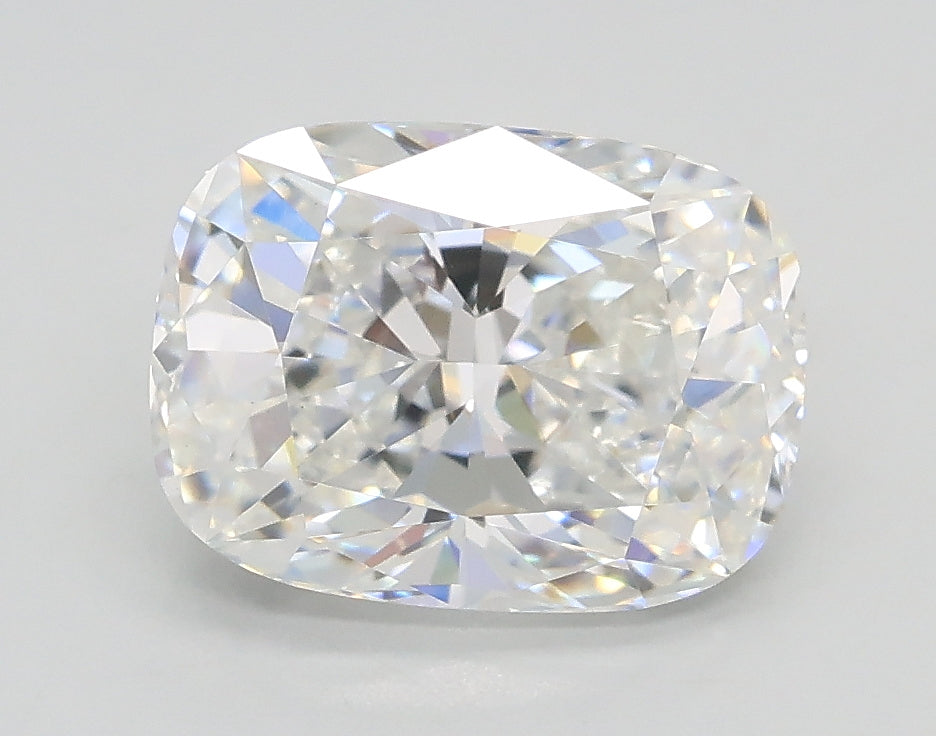 Lab-Grown 2.01 Carat Cushion Modified Brilliant Cut Diamond color E Clarity VS1, precious stones, engagement diamonds