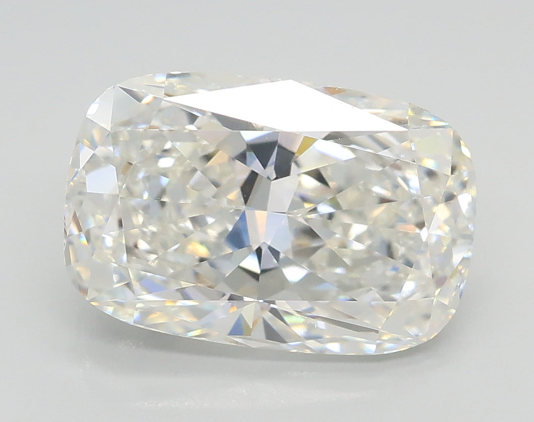 Lab-Grown 3.06 Carat Cushion Modified Brilliant Cut Diamond color F Clarity VVS2, precious stones, engagement diamonds