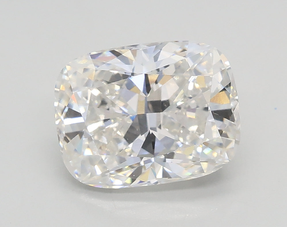 Lab-Grown 2.06 Carat Cushion Modified Brilliant Cut Diamond color E Clarity VVS2, precious stones, engagement diamonds