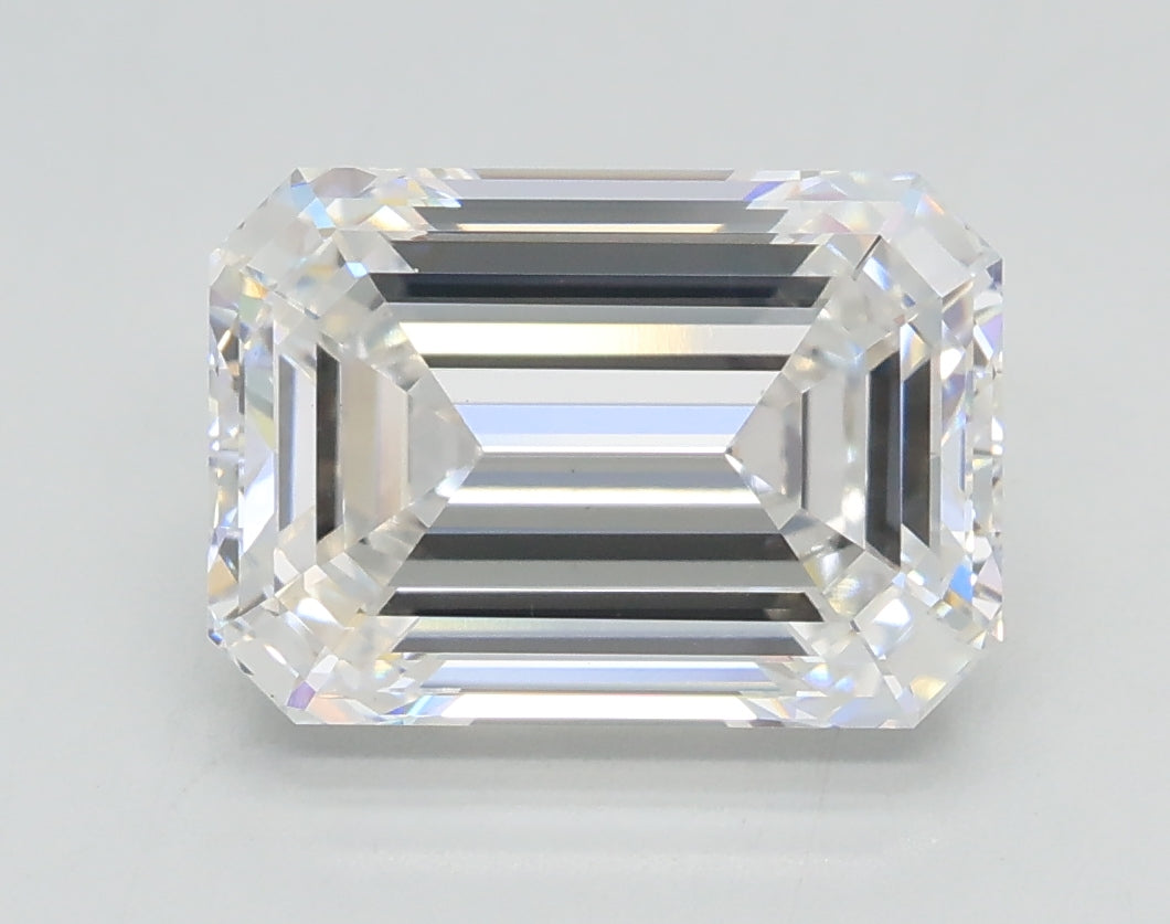 Lab-Grown 3.03 Carat Emerald Cut Diamond color E Clarity VS1, precious stones, engagement diamonds