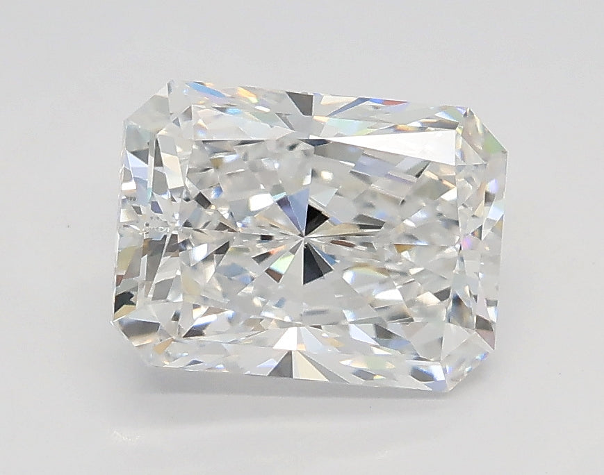 Lab-Grown 1.50 Carat Radiant Cut Diamond color D Clarity VVS2, precious stones, engagement diamonds