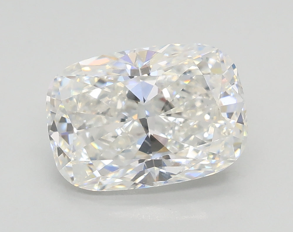 Lab-Grown 2.03 Carat Cushion Modified Brilliant Cut Diamond color E Clarity VS1, precious stones, engagement diamonds