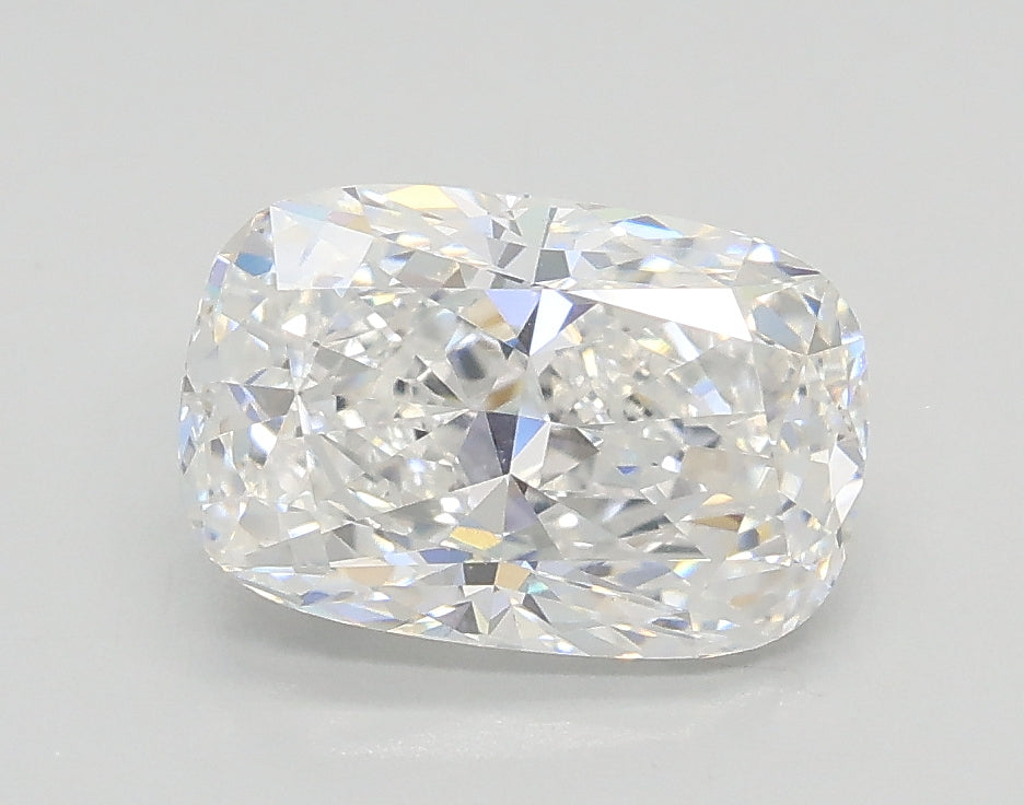 Lab-Grown 1.50 Carat Cushion Modified Brilliant Cut Diamond color D Clarity VVS2, precious stones, engagement diamonds