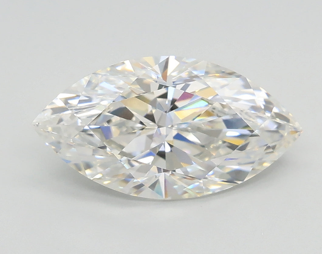 Lab-Grown 1.52 Carat Marquis Shape Diamond color F Clarity VVS2, precious stones, engagement diamonds