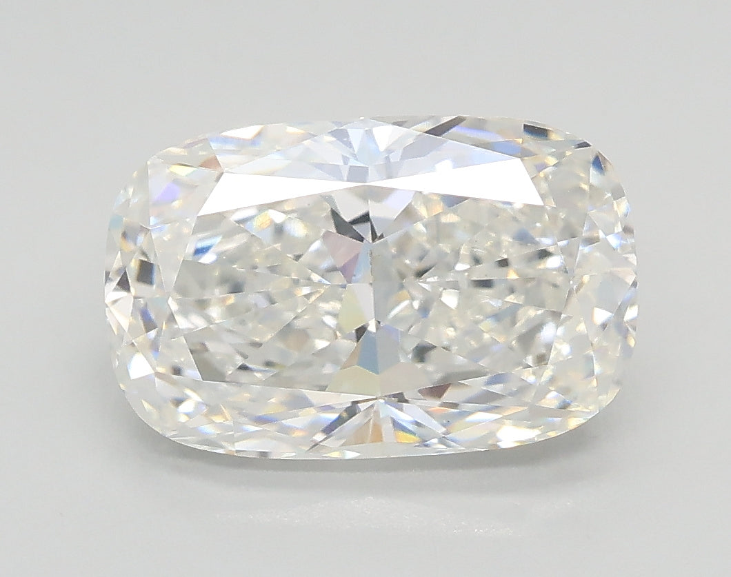 Lab-Grown 2.52 Carat Cushion Modified Brilliant Cut Diamond color E Clarity VS1, precious stones, engagement diamonds