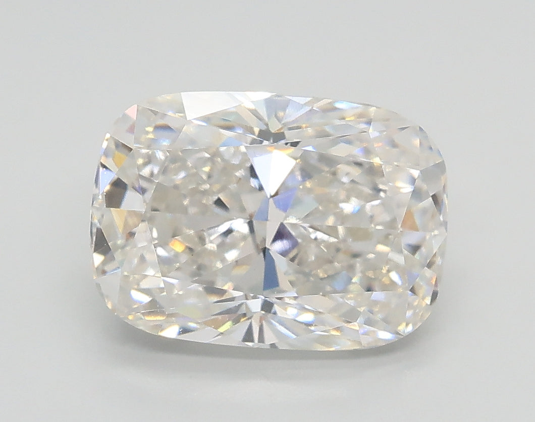 Lab-Grown 2.47 Carat Cushion Modified Brilliant Cut Diamond color F Clarity VS1, precious stones, engagement diamonds