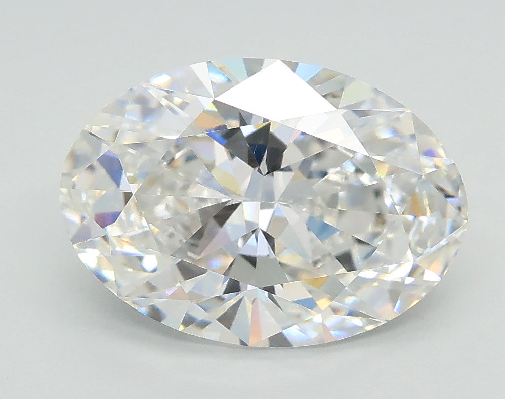 Lab-Grown 2.55 Carat Oval Shape Diamond color F Clarity VVS2, precious stones, engagement diamonds