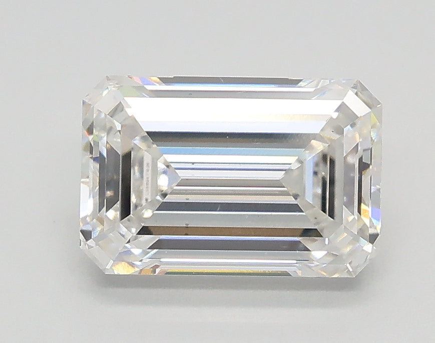 Lab-Grown 1.51 Carat Emerald Cut Diamond color E Clarity VS1, precious stones, engagement diamonds