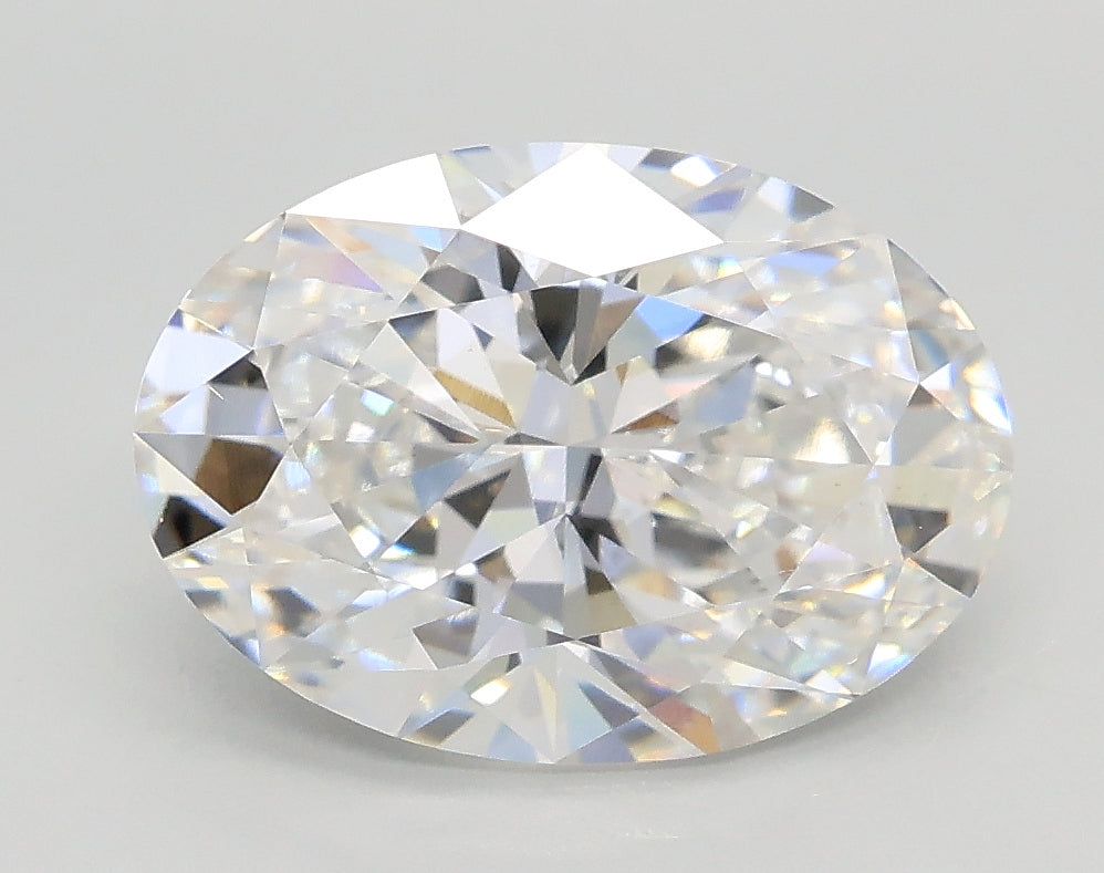 Lab-Grown 2.82 Carat Oval Shape Diamond color E Clarity VS1, precious stones, engagement diamonds