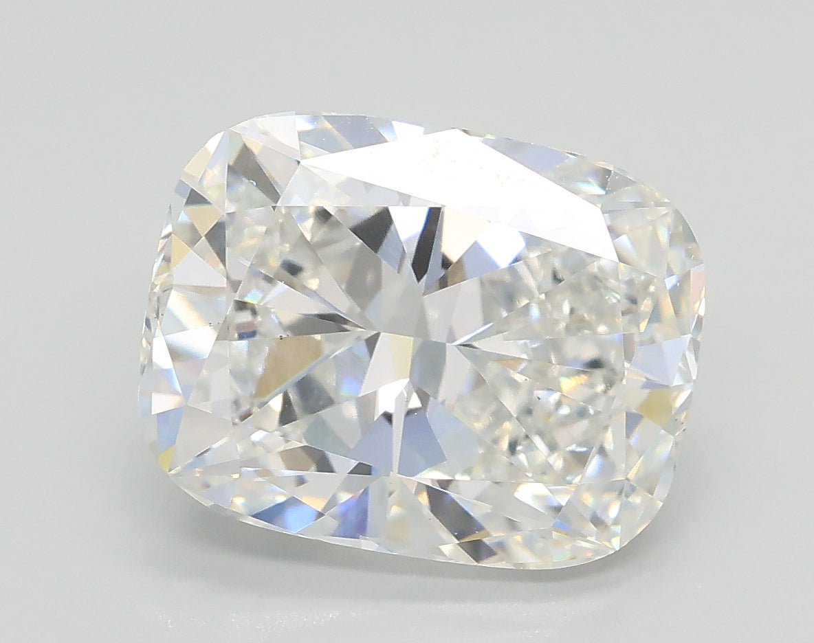 Lab-Grown 4.02 Carat Cushion Modified Brilliant Cut Diamond color E Clarity VS1, precious stones, engagement diamonds