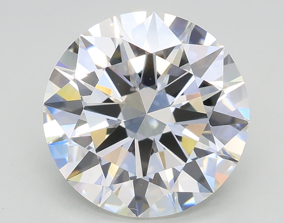 Lab-Grown 3.02 Carat Round Brilliant Diamond color F Clarity VVS2, precious stones, engagement diamonds