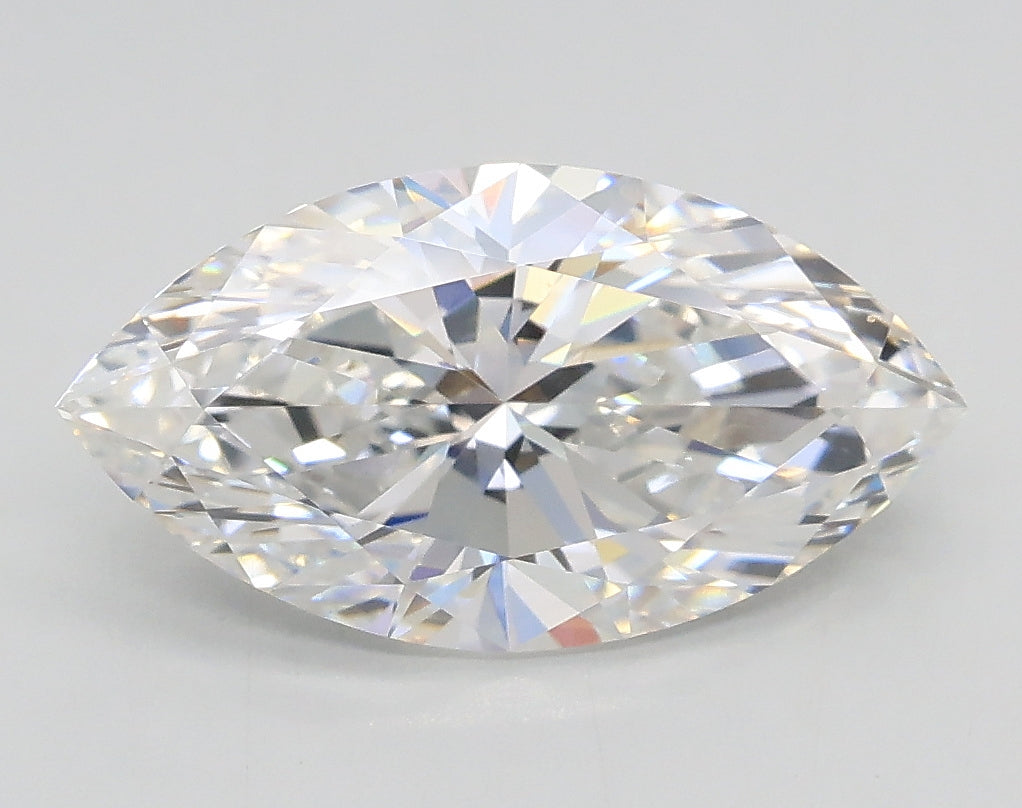 Lab-Grown 2.04 Carat Marquis Shape Diamond color E Clarity VVS2, precious stones, engagement diamonds