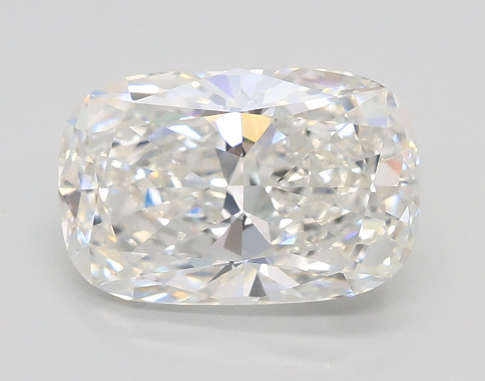 Lab-Grown 2.02 Carat Cushion Modified Brilliant Cut Diamond color F Clarity VVS2, precious stones, engagement diamonds