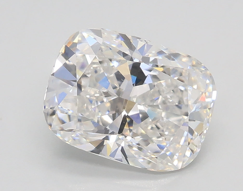 Lab-Grown 2.03 Carat Cushion Modified Brilliant Cut Diamond color E Clarity VS1, precious stones, engagement diamonds