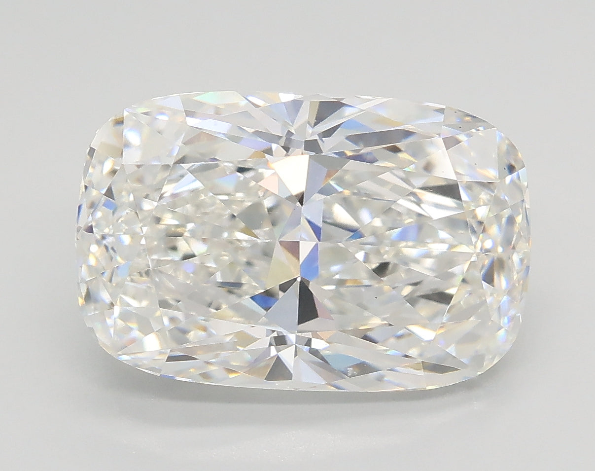 Lab-Grown 4.52 Carat Cushion Modified Brilliant Cut Diamond color E Clarity VS1, precious stones, engagement diamonds