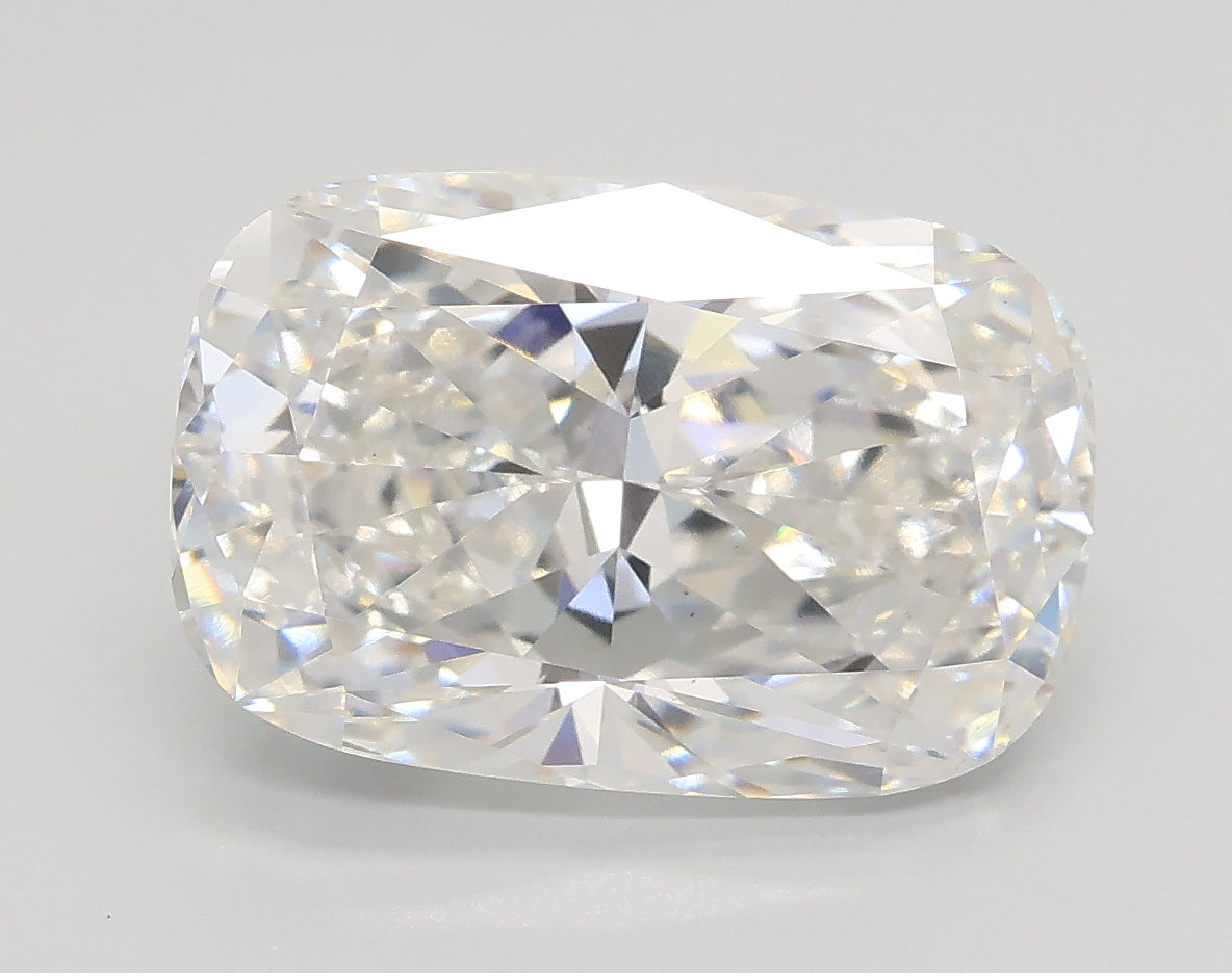Lab-Grown 4.05 Carat Cushion Modified Brilliant Cut Diamond color E Clarity VS1, precious stones, engagement diamonds