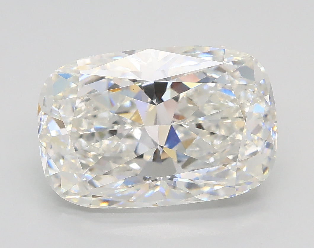 Lab-Grown 3.05 Carat Cushion Modified Brilliant Cut Diamond color E Clarity VS1, precious stones, engagement diamonds