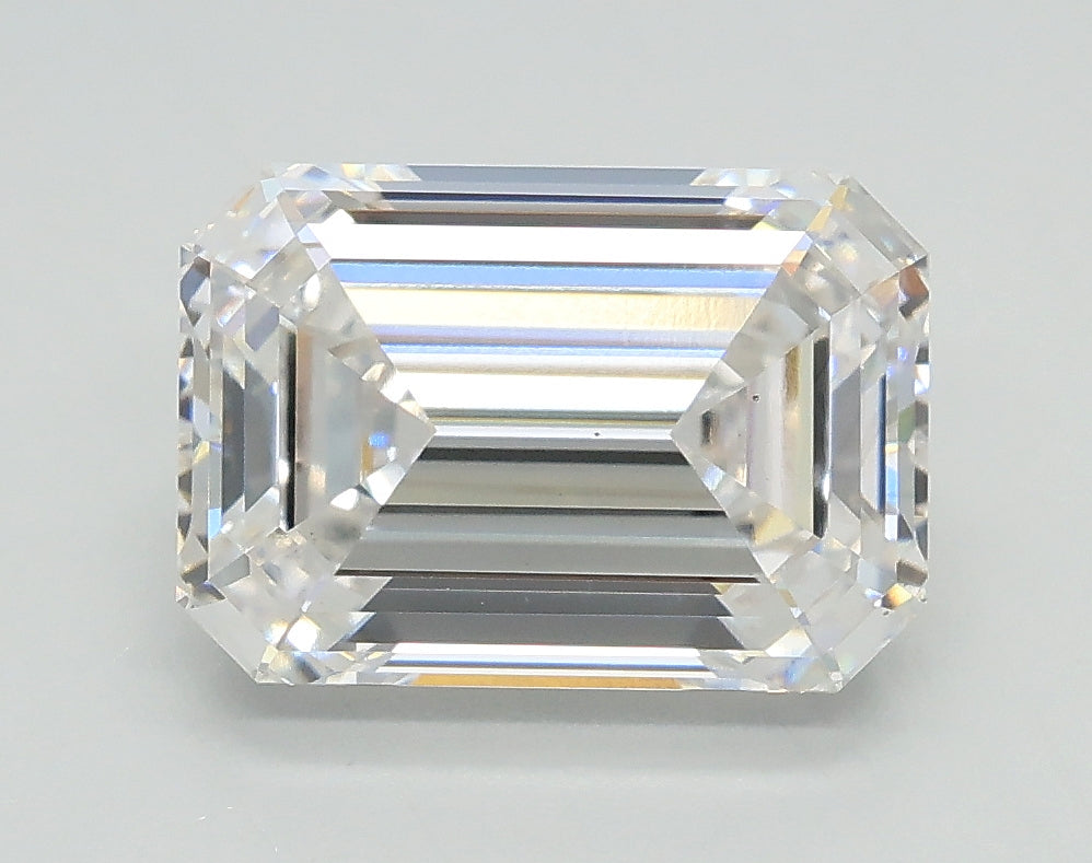 Lab-Grown 2.51 Carat Emerald Cut Diamond color E Clarity VS1, precious stones, engagement diamonds