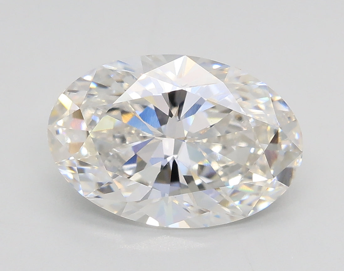 Lab-Grown 2.78 Carat Oval Shape Diamond color F Clarity VVS2, precious stones, engagement diamonds