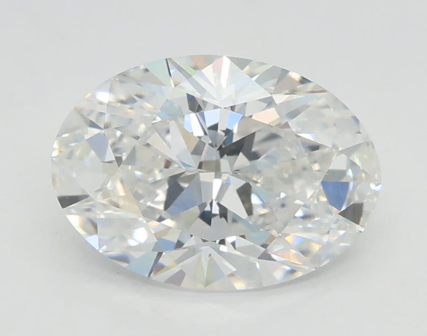 Lab-Grown 2.05 Carat Oval Shape Diamond color E Clarity VVS2, precious stones, engagement diamonds