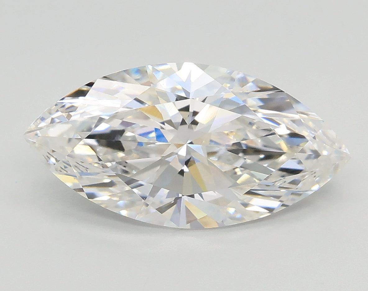 Lab-Grown 2.01 Carat Marquis Shape Diamond color F Clarity VS1, precious stones, engagement diamonds