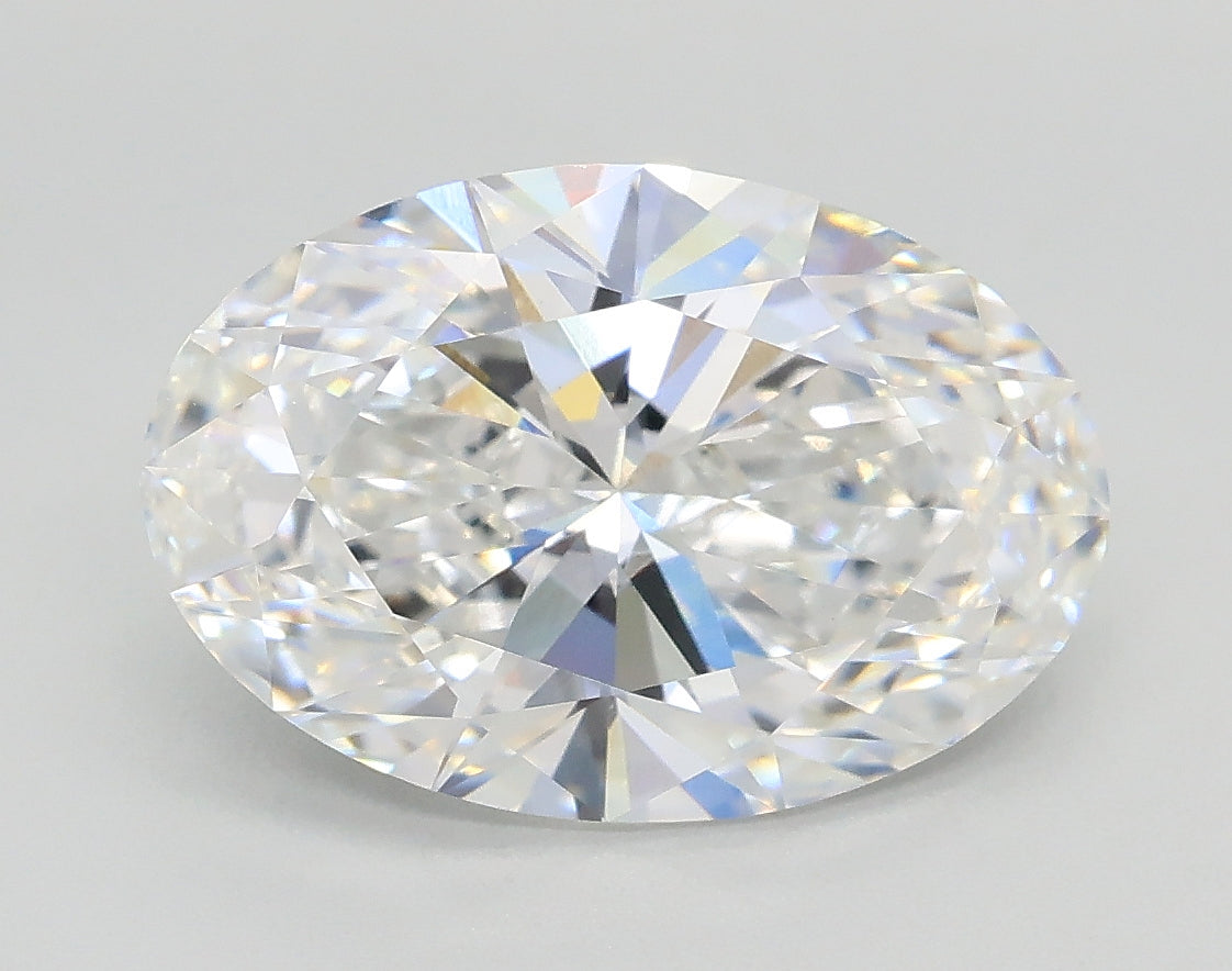 Lab-Grown 3.03 Carat Oval Shape Diamond color E Clarity VVS2, precious stones, engagement diamonds