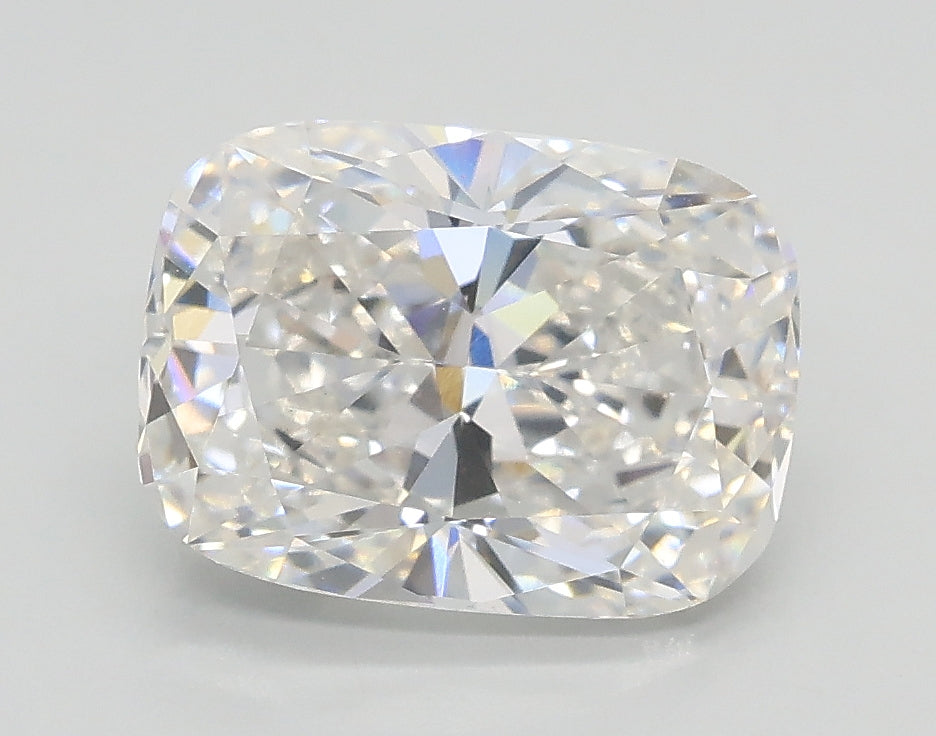 Lab-Grown 2.04 Carat Cushion Modified Brilliant Cut Diamond color E Clarity VVS2, precious stones, engagement diamonds