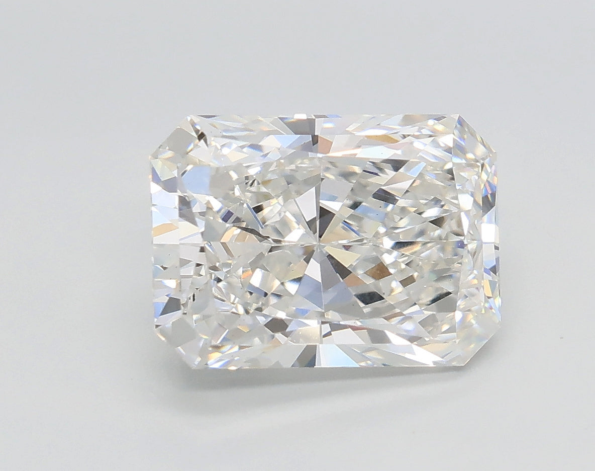 Lab-Grown 2.71 Carat Radiant Cut Diamond color F Clarity VS1, precious stones, engagement diamonds