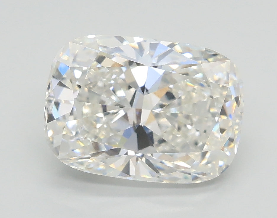 Lab-Grown 2.05 Carat Cushion Modified Brilliant Cut Diamond color E Clarity VVS2, precious stones, engagement diamonds